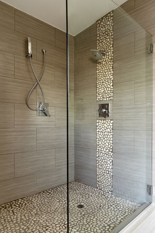Stylish Tile Shower Design